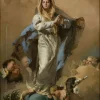 Tác phẩm Đức Mẹ Vô nhiễm Nguyên tội sáng tác bởi họa sỹ Tiepolo (1768).