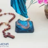 Tượng Đức Mẹ Vô Nhiễm Nguyên Tội 15 cm, 20 cm màu xanh M7