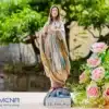 Tượng Đức Mẹ Lộ Đức, cao 40 cm, mẫu màu M2