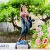 Tượng Đức Mẹ Vô Nhiễm Nguyên Tội, cao 40 cm, màu M2