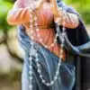 Tượng Đức Mẹ Vô Nhiễm Nguyên Tội, cao 40 cm, màu M2